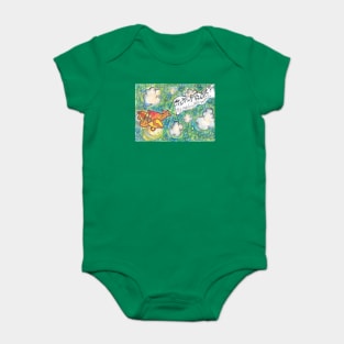 The airplane of fantasy - 1 Baby Bodysuit